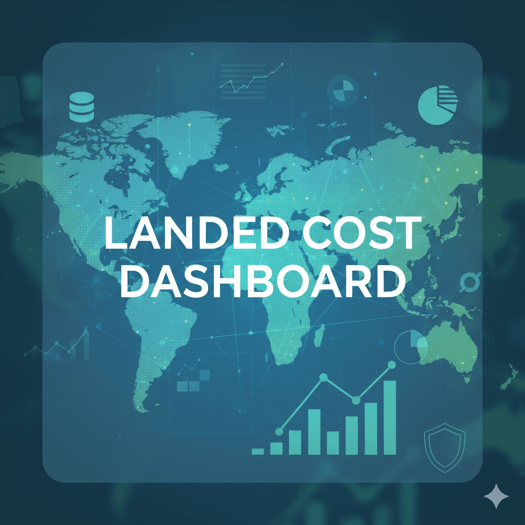 Landed Cost Admin Dashboard